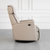 Commander GP377 - Sandstorm Leather Recliner - Side