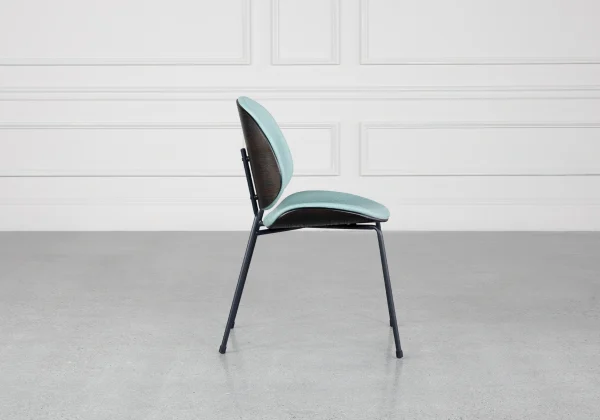 Heron Fabric Dining Chair - Side