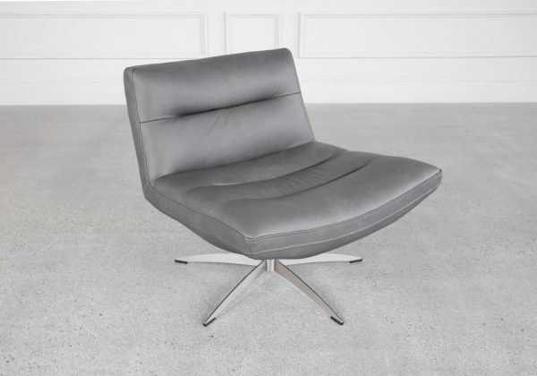 Leeds Leather Swivel Chair