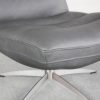 Leeds Leather Swivel Chair - Details