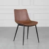 Peyton Tan Dining Chair - Angle