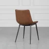 Peyton Tan Dining Chair - Back