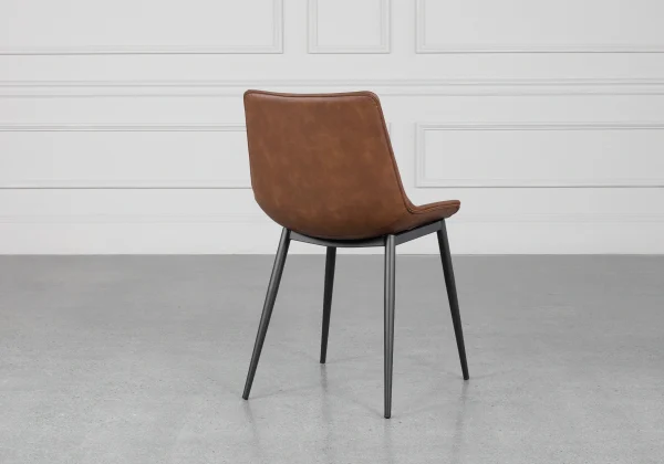 Peyton Tan Dining Chair - Back