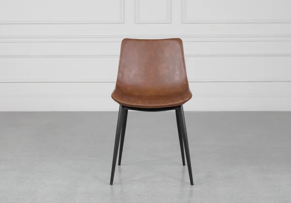 Peyton Tan Dining Chair - Front