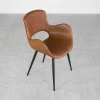 Porter Tan Vinyl Armchair