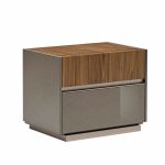 Corso Italian Nightstand with Drawers