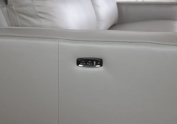 Lotus Iron Leather Sofa - Details