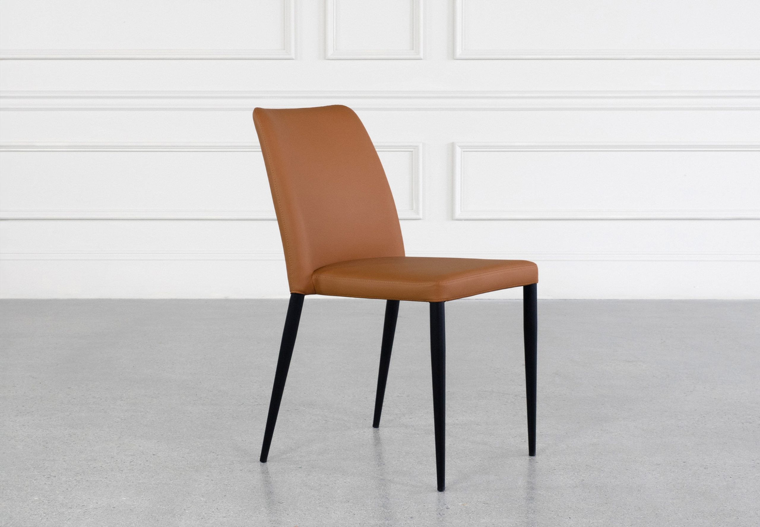 Stack Chair Camel Angle
