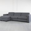 Taylor TLT Grey Fabric Sofabed - Angle