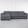 Taylor TLT Grey Fabric Sofabed - Front