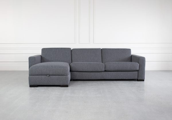 Taylor TLT Grey Fabric Sofabed - Front