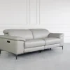 Tucson Power Leather Sofa - Angle