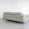 Tucson Power Leather Sofa - Back