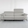 Tucson Power Leather Sofa - Front - 1