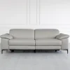 Tucson Power Leather Sofa - Front