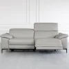 Tucson Power Leather Sofa - Front - 2