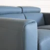 Celine Blue S611 Leather Loveseat - Details