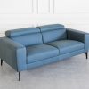 Celine Blue S611 Leather Sofa