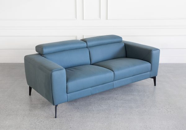 Celine Blue S611 Leather Sofa