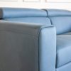 Celine Blue S611 Leather Sofa - Details