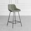 Davie Sage 355 Fabric Counter Stool - Angle