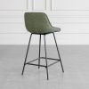 Davie Sage 355 Fabric Counter Stool - Back