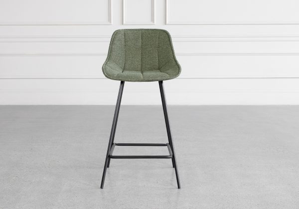 Davie Sage 355 Fabric Counter Stool - Front