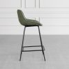 Davie Sage 355 Fabric Counter Stool - Side