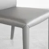 Elaine-Grey-Leather-Dining-Chair-Details