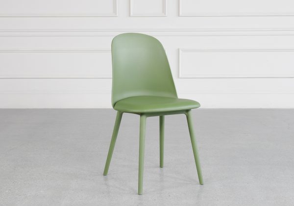 Eugene Green G17 Vinyl Dining Chair - Angle