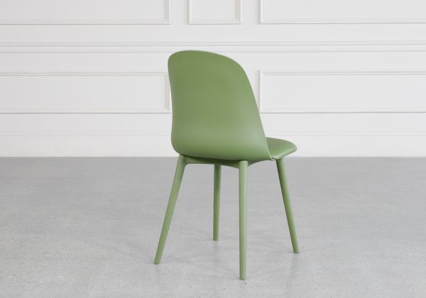 Eugene Green G17 Vinyl Dining Chair - Back