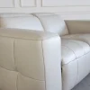 Haven Taupe-M5652 Leather Loveseat - Details