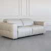 Haven Taupe-M5652 Leather Sofa - Angle