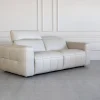 Haven Taupe-M5652 Leather Sofa - Angle R