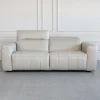 Haven Taupe-M5652 Leather Sofa - Front R