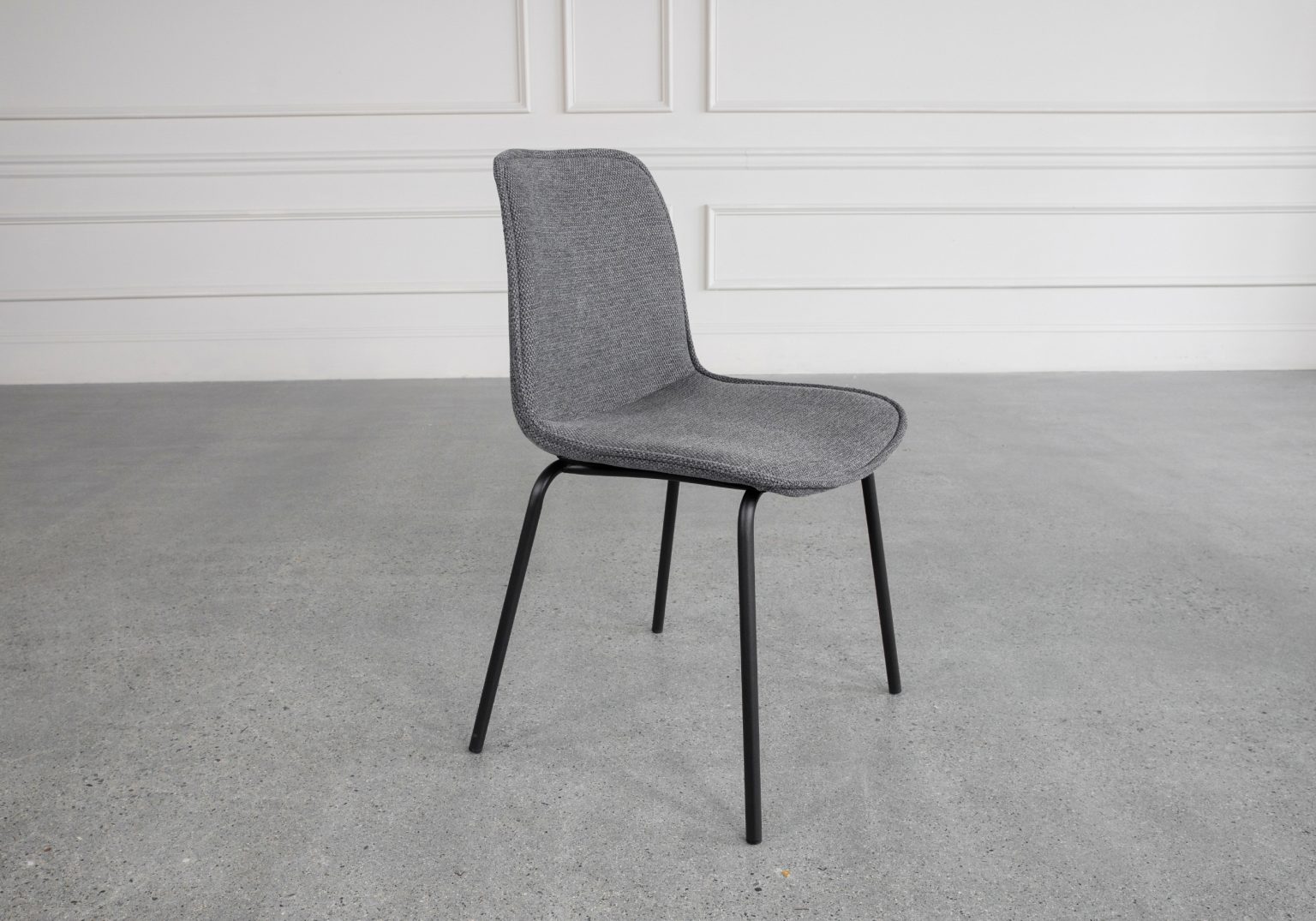 Scott Grey 456 Fabric Dining Chair