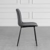 Scott Grey 456 Fabric Dining Chair - Side