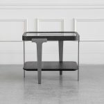Canmore Glass End Table