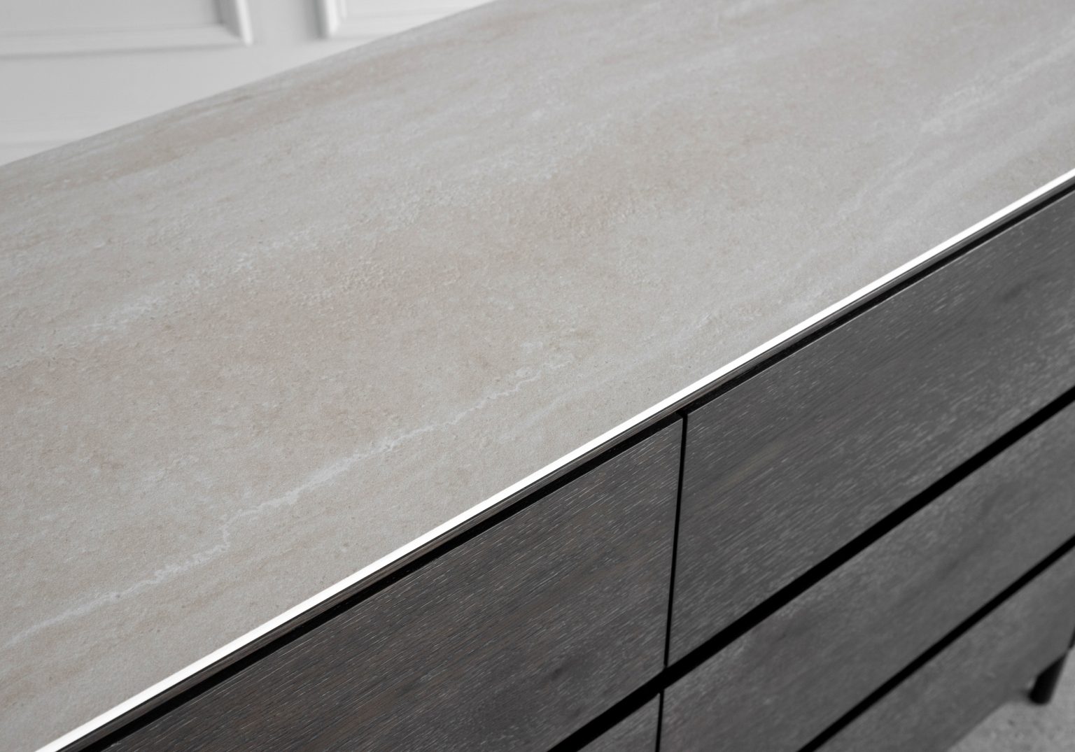 Phoenix Brown Oak Double Dresser Top
