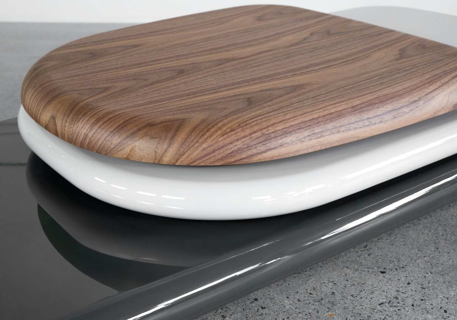 Edgar Walnut Grey Olive Coffee Table Details