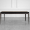 Alexander Smoked Oak Dining Table - Front