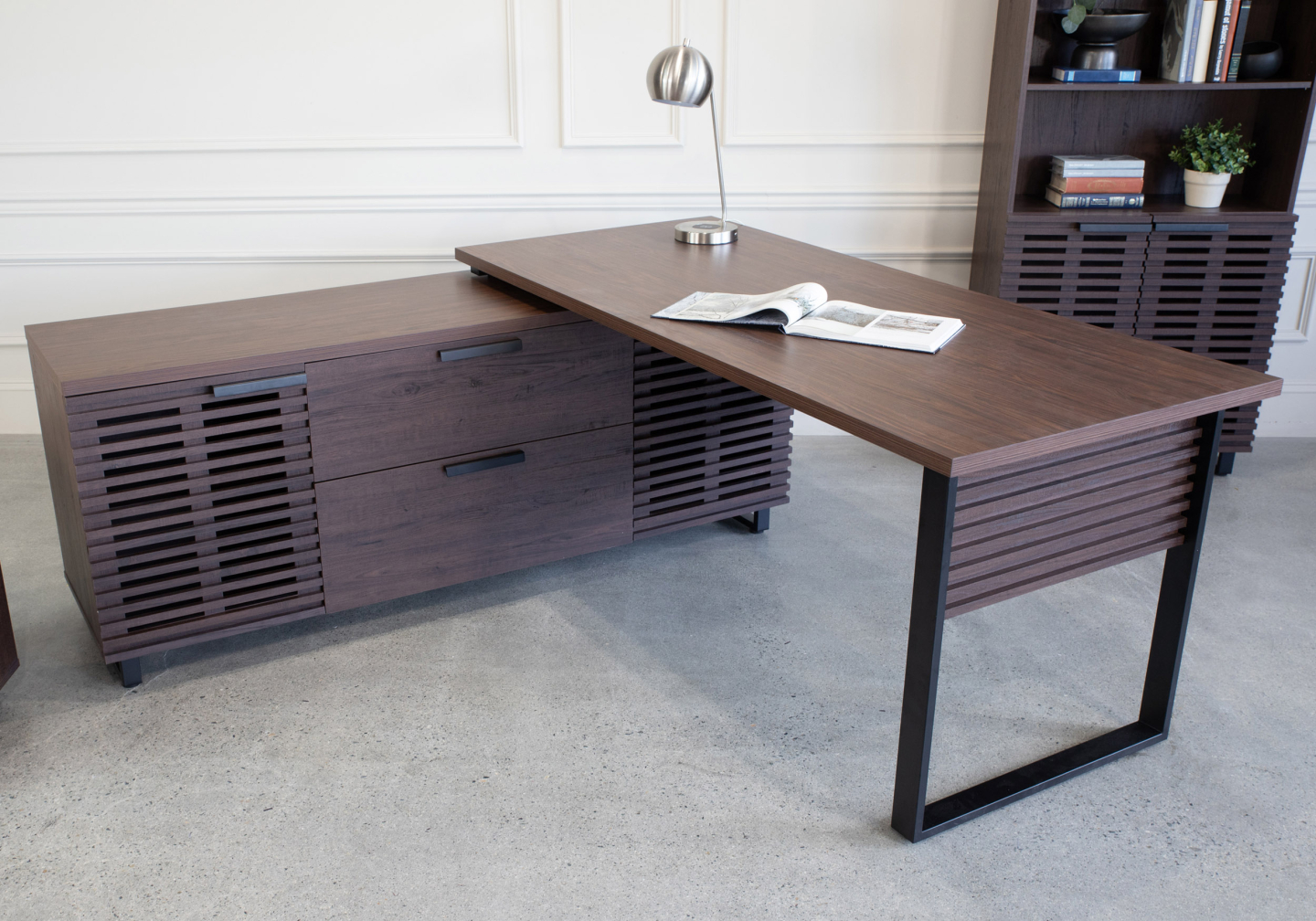 Bisana Executive Desk Detail Top